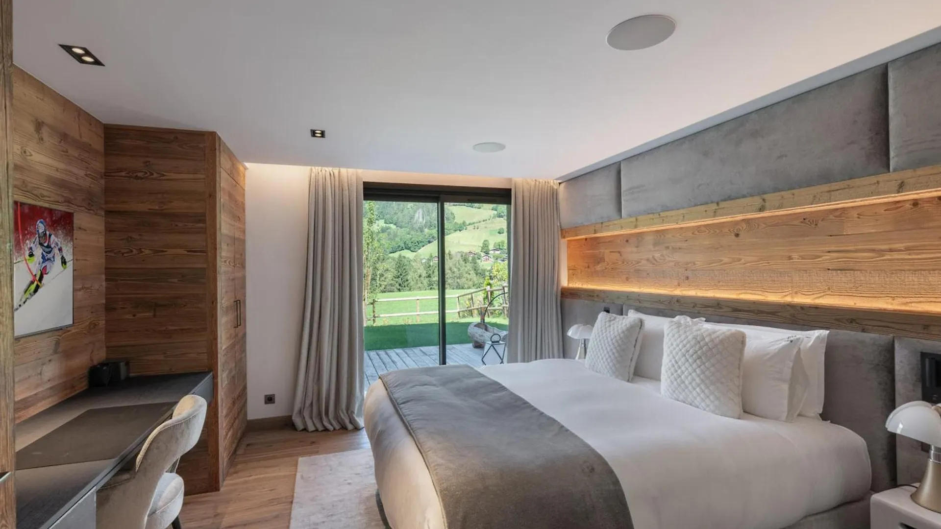 Chalet De Luxe Avec Piscine, Sauna, Salle De Sport Et Cinema - Fr-1-569-194 Megeve France