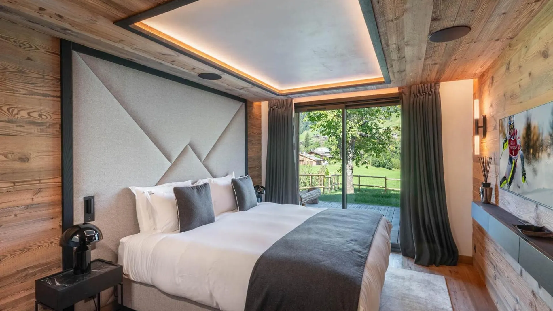 Chalet De Luxe Avec Piscine, Sauna, Salle De Sport Et Cinema - Fr-1-569-194 Megeve