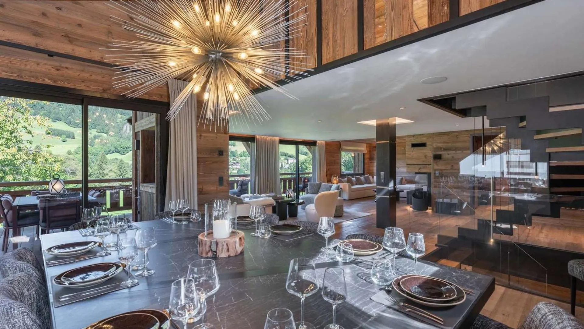 Chalet De Luxe Avec Piscine, Sauna, Salle De Sport Et Cinema - Fr-1-569-194 Megeve France