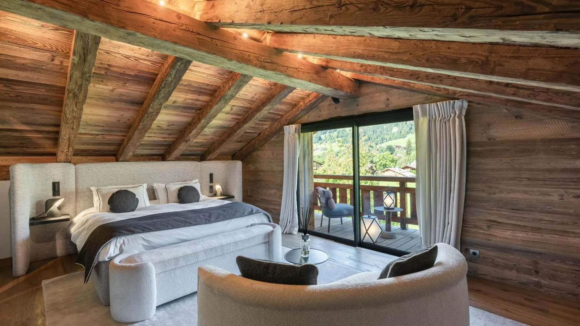 Chalet De Luxe Avec Piscine, Sauna, Salle De Sport Et Cinema - Fr-1-569-194 Megeve