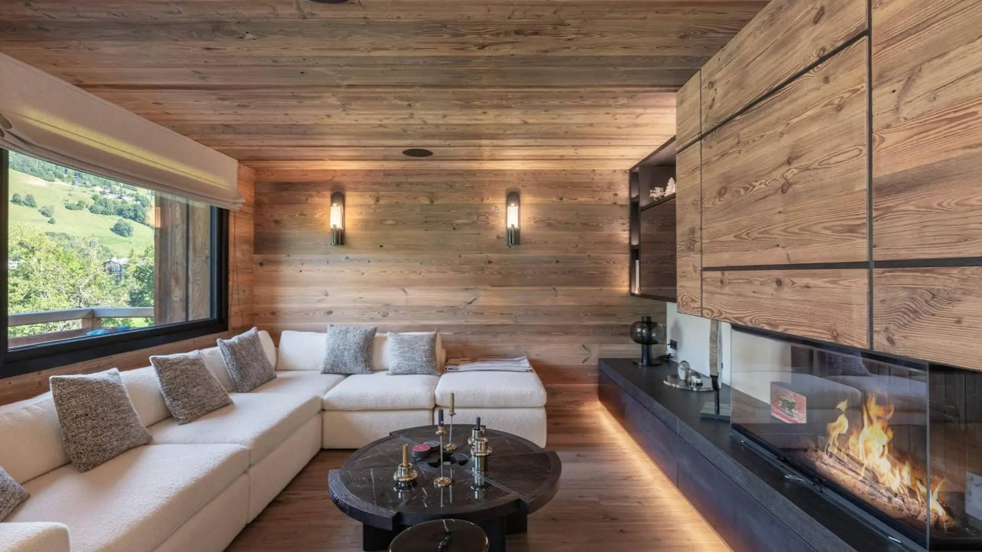 Chalet De Luxe Avec Piscine, Sauna, Salle De Sport Et Cinema - Fr-1-569-194 Megeve 0*,  France